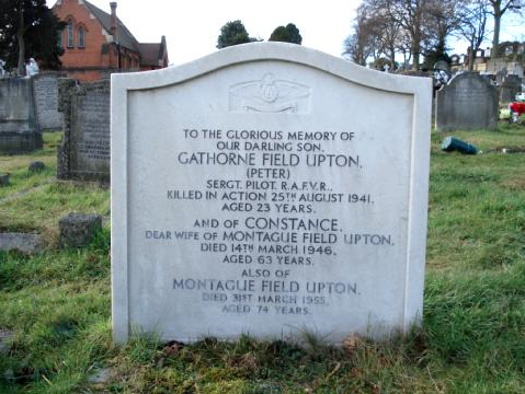 Peter Upton's grave